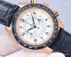 Best Quality Replica Omega Speedmaster Chrono Watches 43mm Blue Leather Strap (7)_th.jpg